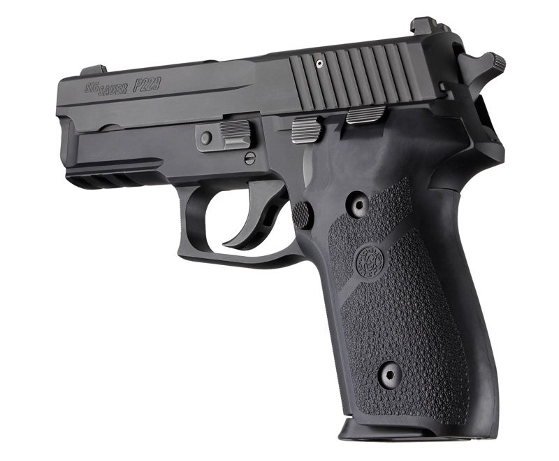 Sig Sauer P228, P229 and M11-A1 Rubber Panel Grip Black 28010 - Click Image to Close
