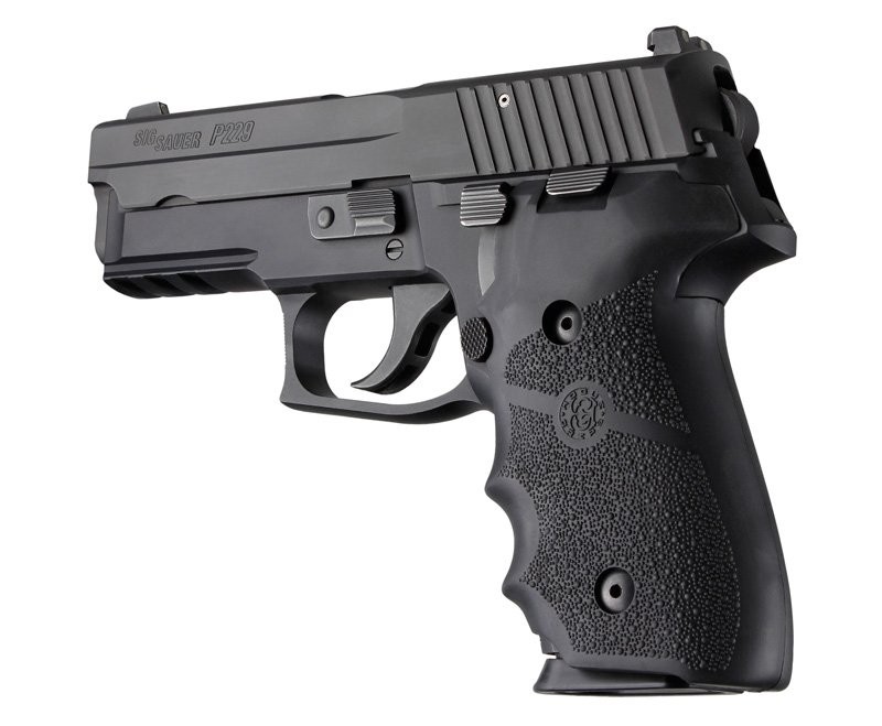 Sig Sauer P228, P229 and M11-A1 Finger Groove Grip Black 28000